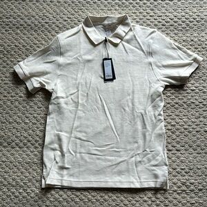 Rhône towel terry polo, size medium, new with tags